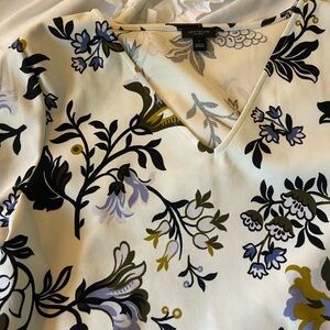 Ann Taylor Floral Pattern Blouse